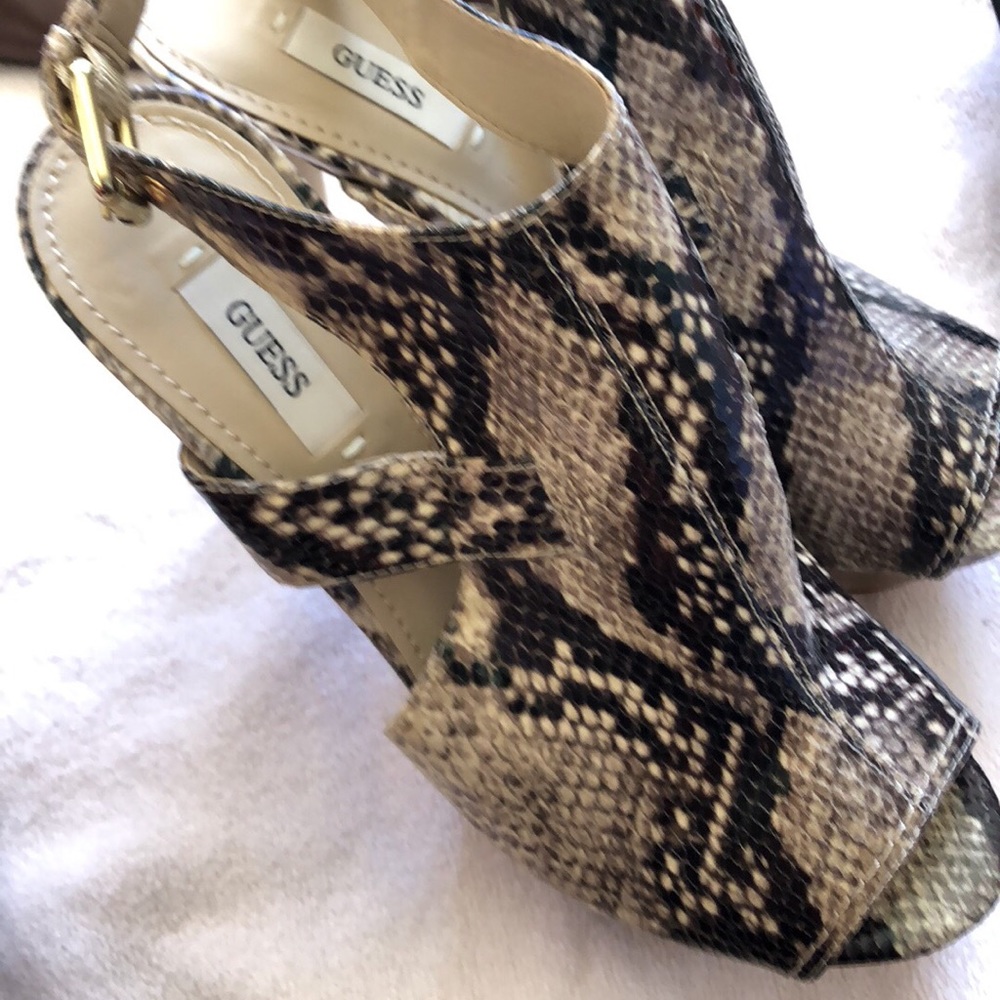 Guess snake heels
